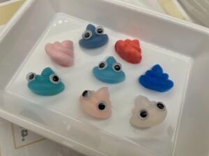 ウンチの形の石鹸の写真
