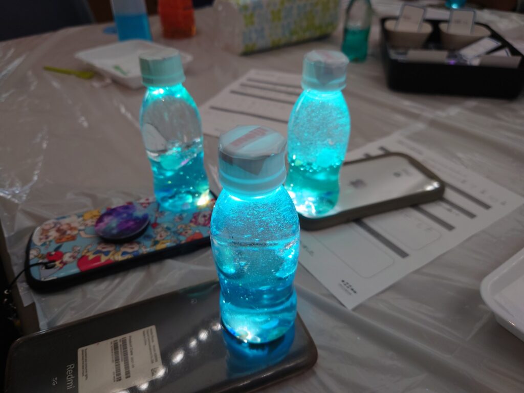 製作したボトルの写真