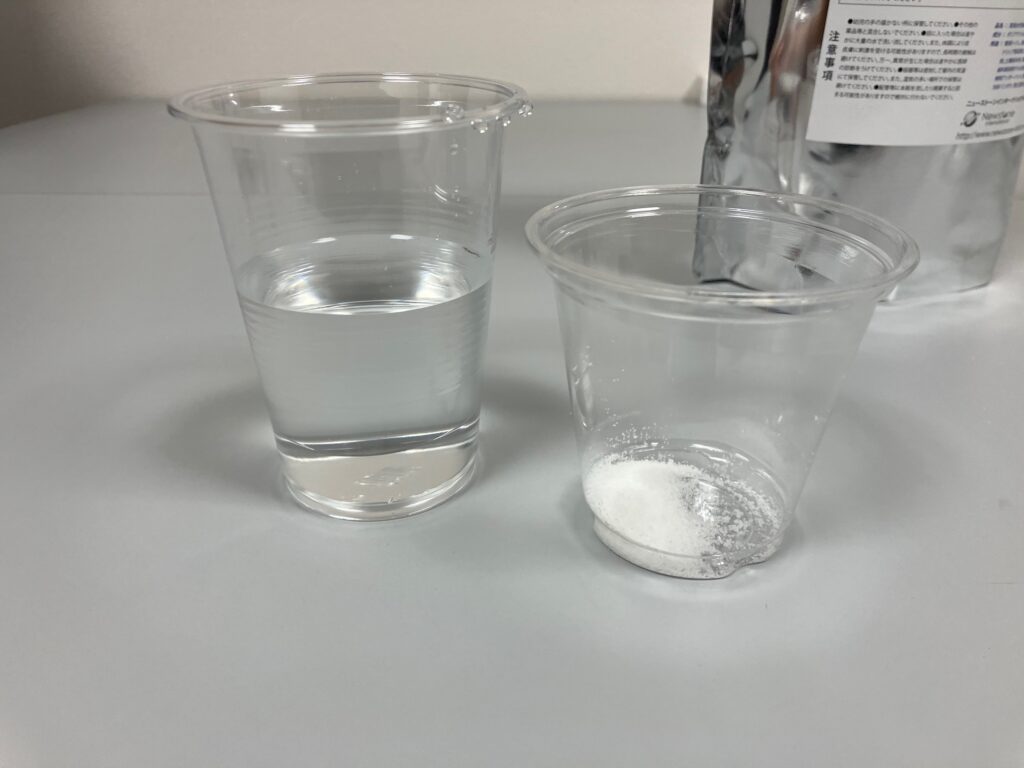 こんなにたくさん水を吸収します