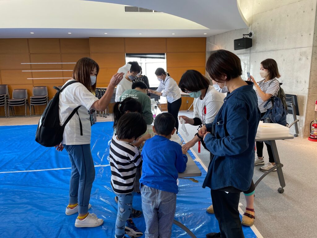 列の様子