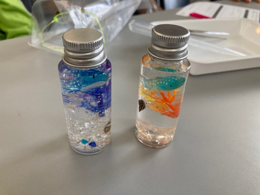 ミニアクアリウムの作品