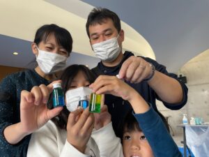 出来上がったカラーボトル。