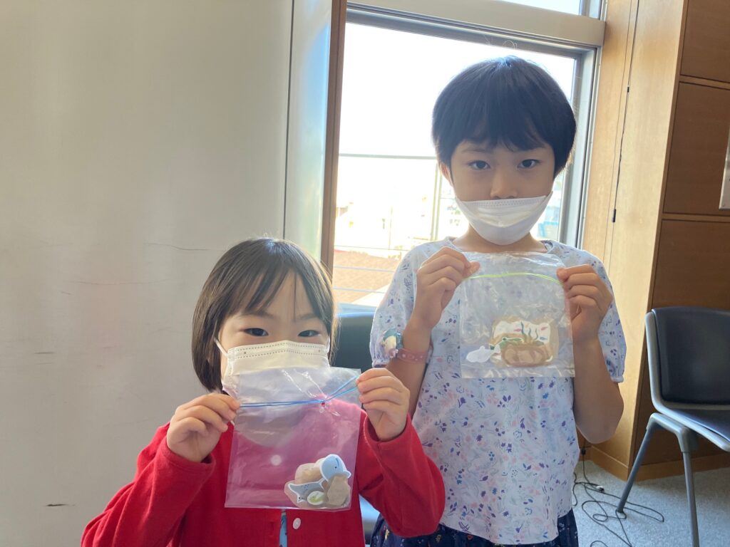 作品が完成した様子