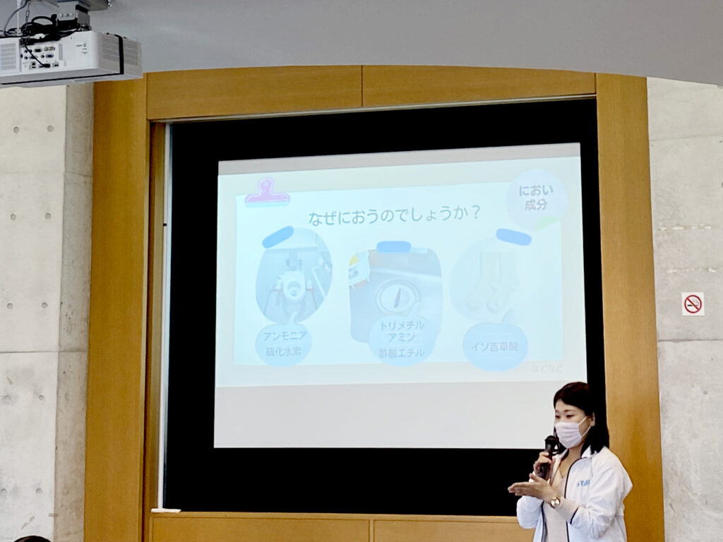 レクチャーの様子