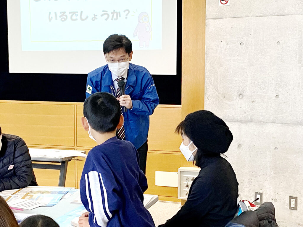 レクチャーの様子