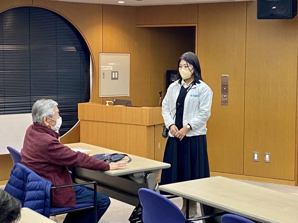 感想共有タイムの様子