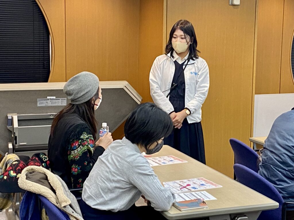 感想共有タイムの様子
