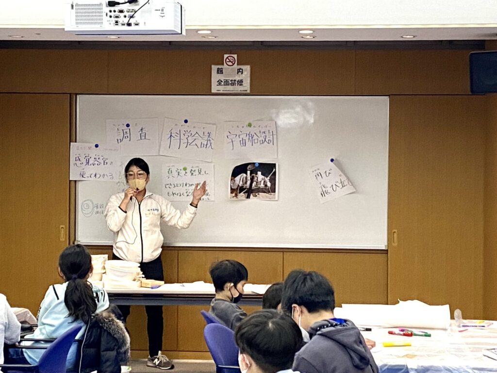 振り返りレクチャーの様子