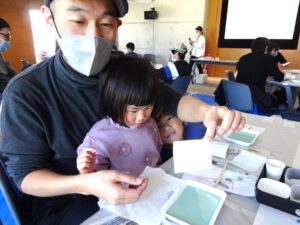 作品づくりの様子