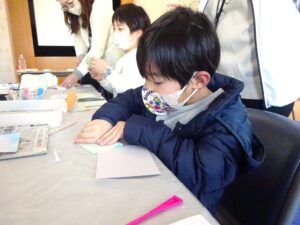 作品づくりの様子