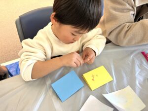 作品づくりの様子