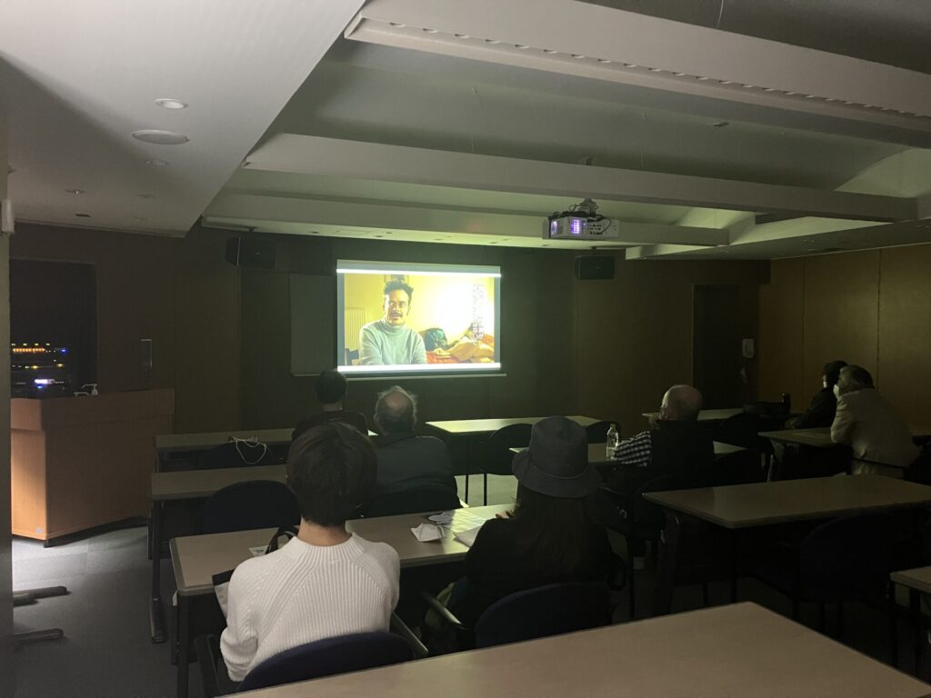 上映中の様子